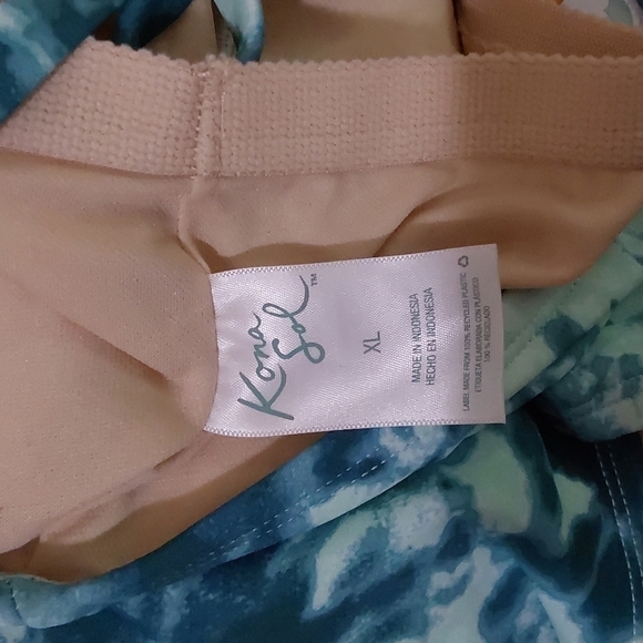 Shoulder Tie Square Neck Medium Coverage One Piece Swimsuit | Kona Sol | X Large - Picture 7 of 11